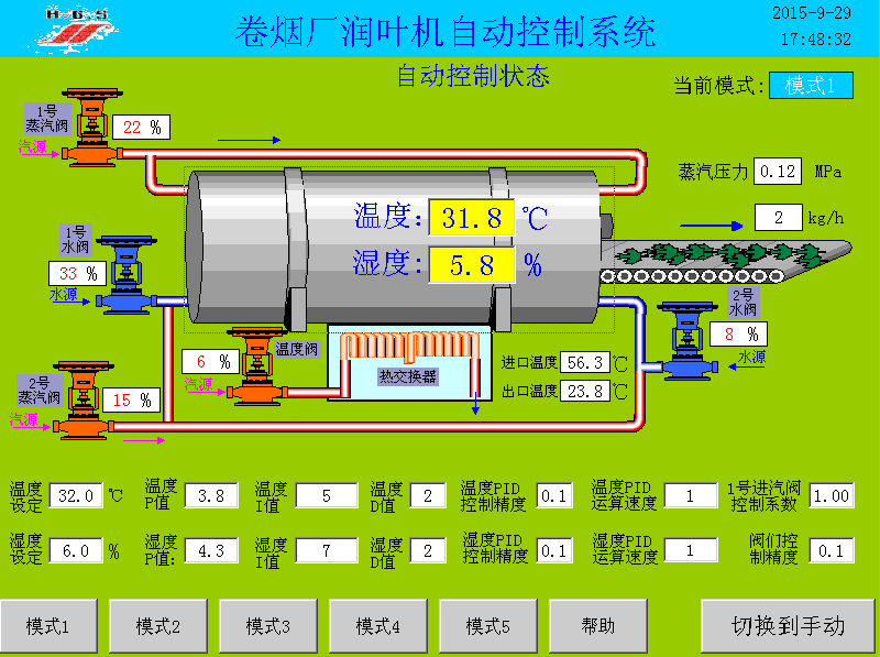 煙廠潤葉機自動控制系統(tǒng)（自動控制狀態(tài)）.png